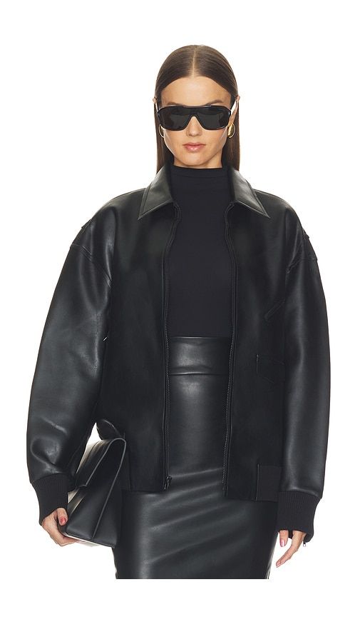 Oversized Mens Classic Zip Front Jacket in . - size L (also in M, S, XL, XS, XXS) - Norma Kamali - Modalova