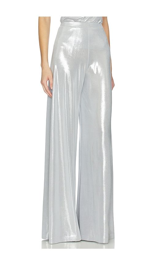 Bias Pant in Metallic , grey. - size S (also in XS) - Norma Kamali - Modalova