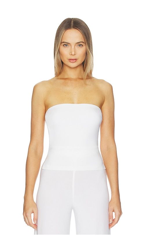 X Lifestyle Strapless Top in White. - size M (also in S, XS, XXS) - Norma Kamali - Modalova