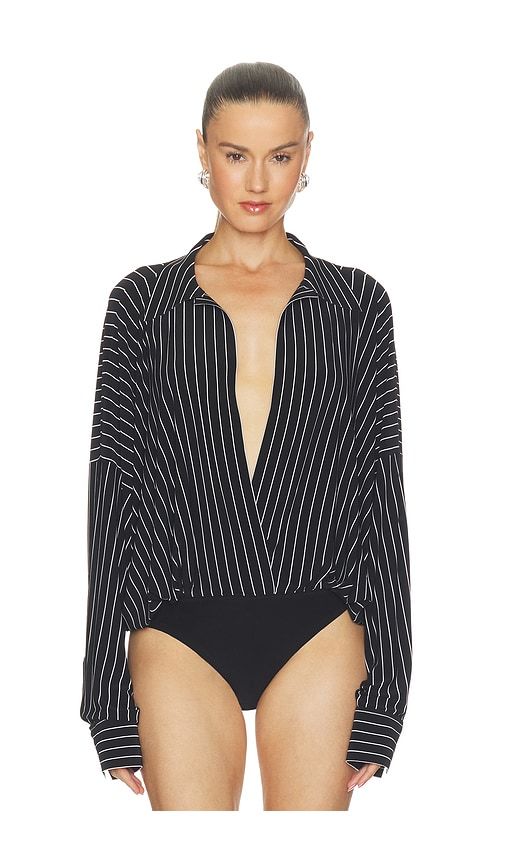 Oversized Bodysuit in . - size L (also in M, S, XL, XS, XXS) - Norma Kamali - Modalova