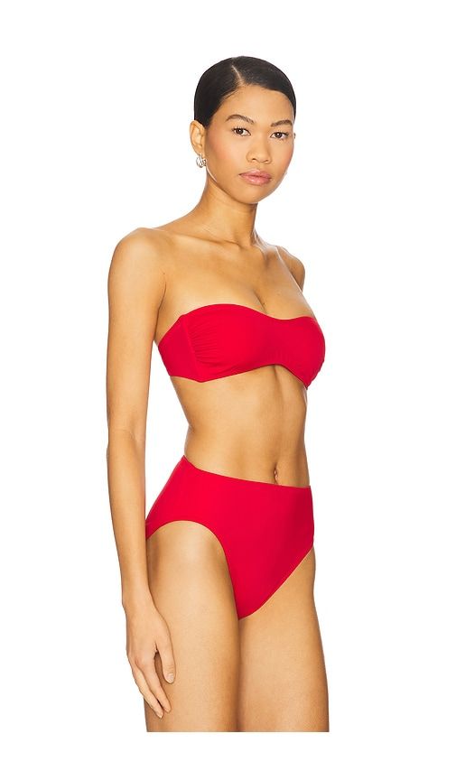 X REVOLVE Sunglass Bikini Top in Red. - size S (also in XL) - Norma Kamali - Modalova
