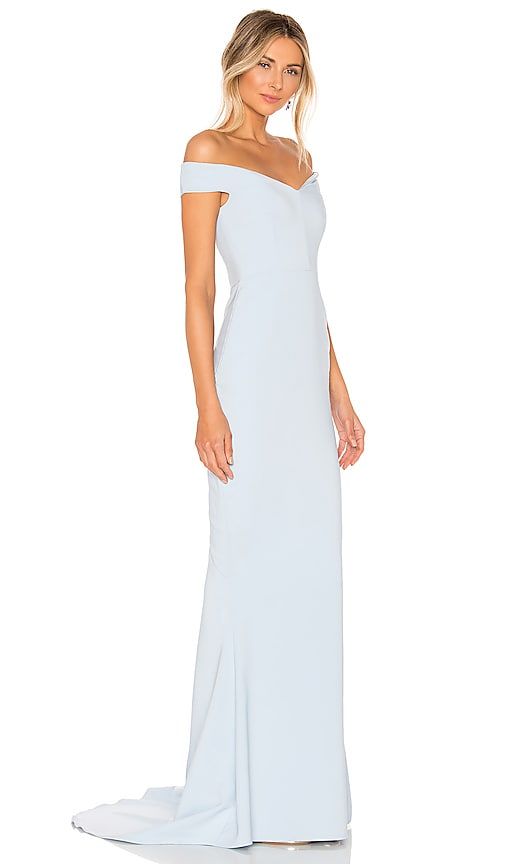 X REVOLVE Allure Gown in Baby Blue. - size M (also in S, XS) - Nookie - Modalova