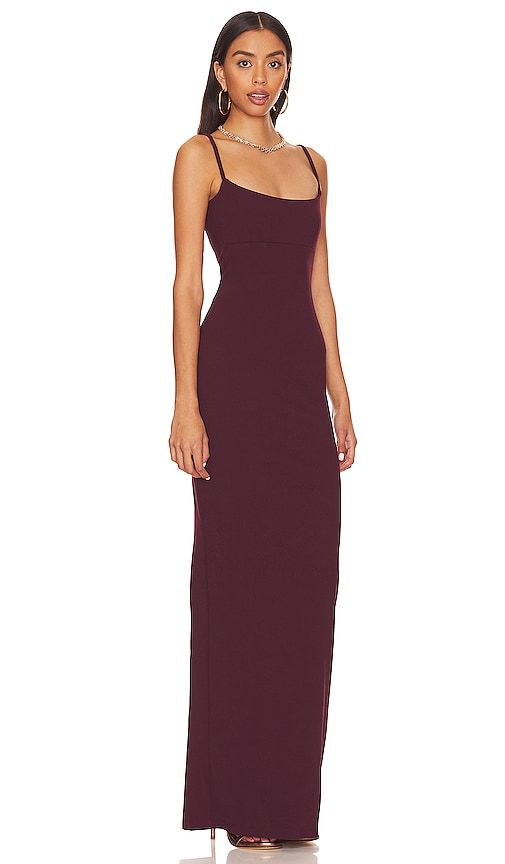Bailey Gown in Wine. - size L (also in M, S, XL, XS) - Nookie - Modalova