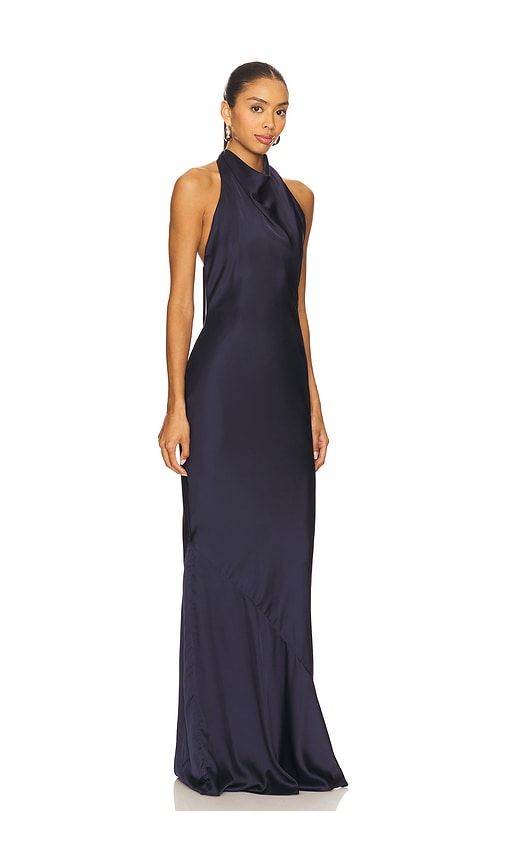Penelope Halter Gown in Navy. - size S (also in XS) - Nookie - Modalova
