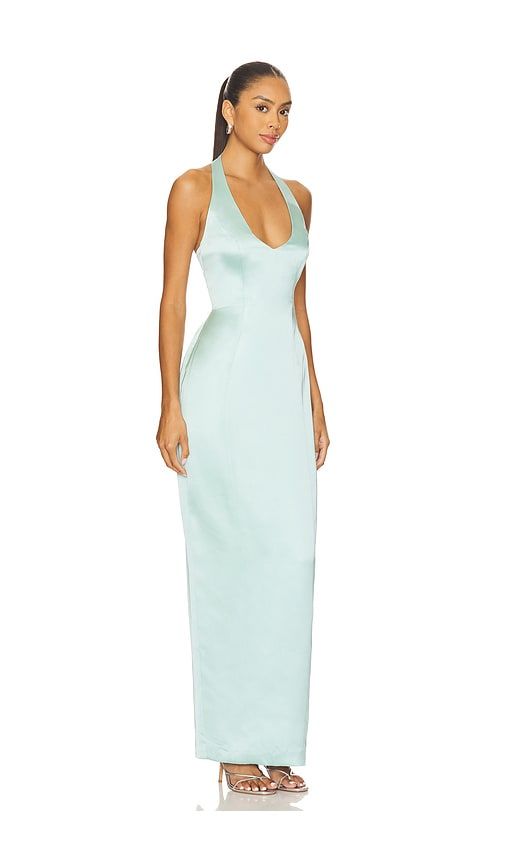 Sabine Satin Gown in Baby Blue. - size L (also in XS) - Nookie - Modalova