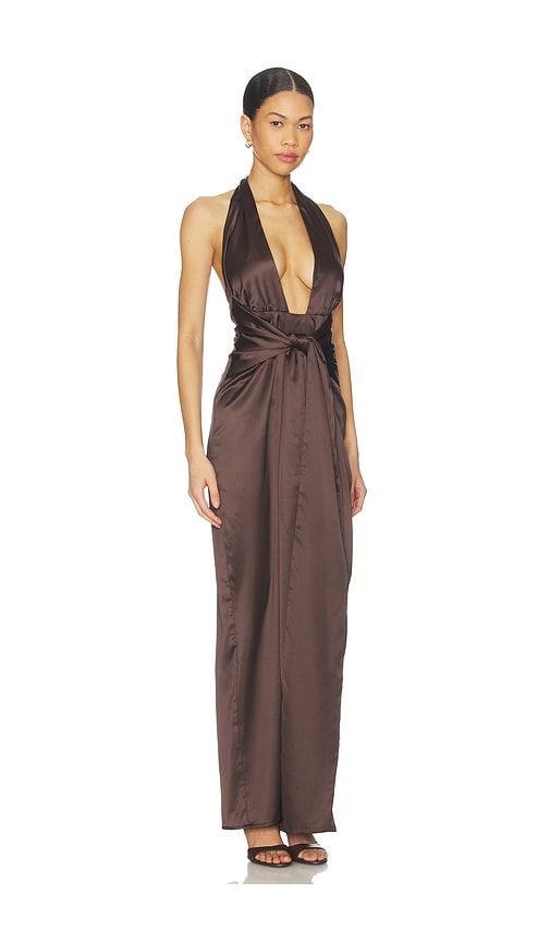 Calypso Halter Gown in . - size M (also in S) - Nookie - Modalova