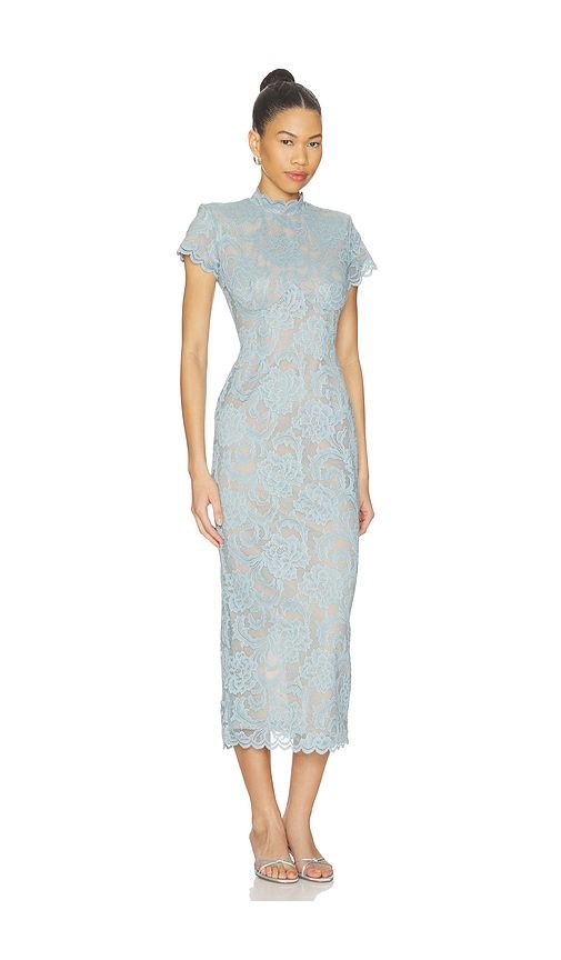 Alessia Midi Dress in Slate. - size M (also in S, XS) - Nookie - Modalova