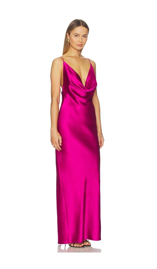 Valerie Drape Gown in Purple. - size M (also in S) - Nookie - Modalova