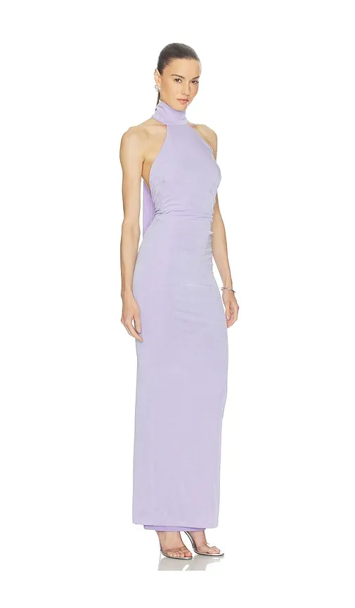 Crush Halter Gown in Purple. - size M (also in XS) - Nookie - Modalova