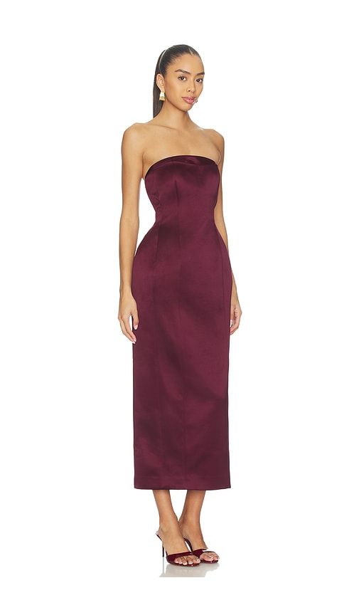 Kasia Dress in Wine. - size 0 (also in 10, 2, 4, 6) - NICHOLAS - Modalova