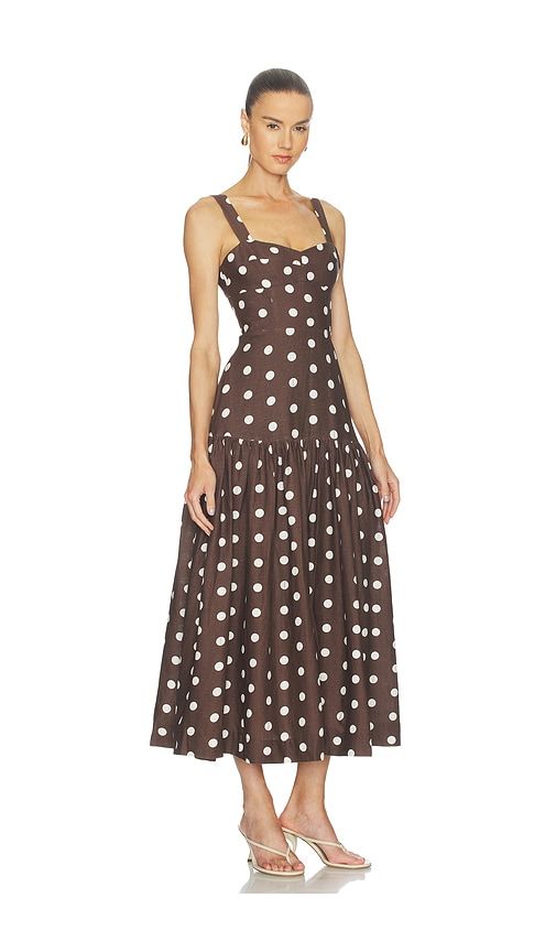 Valeria Dress in Chocolate. - size 0 (also in 2, 4) - NICHOLAS - Modalova