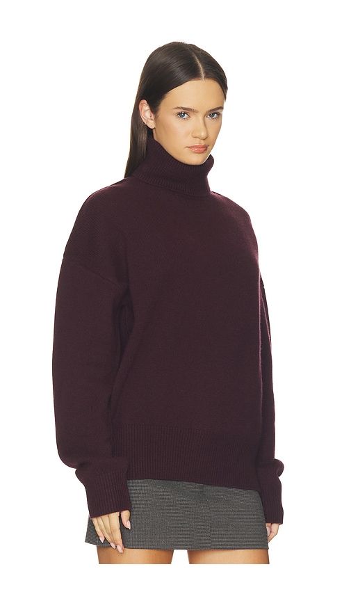 Esme Sweater in Burgundy. - size L (also in M, S, XL, XS) - NICHOLAS - Modalova