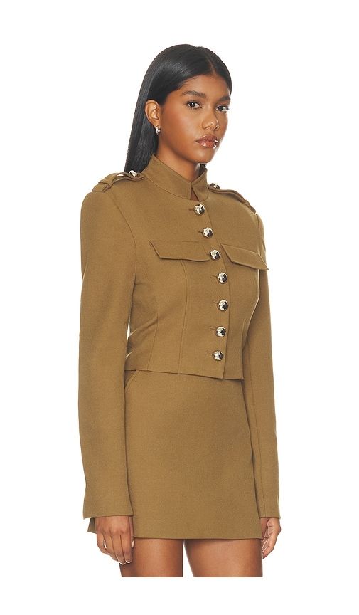 Tamsin Jacket in Brown. - size 0 (also in 10, 2, 4, 6, 8) - NICHOLAS - Modalova