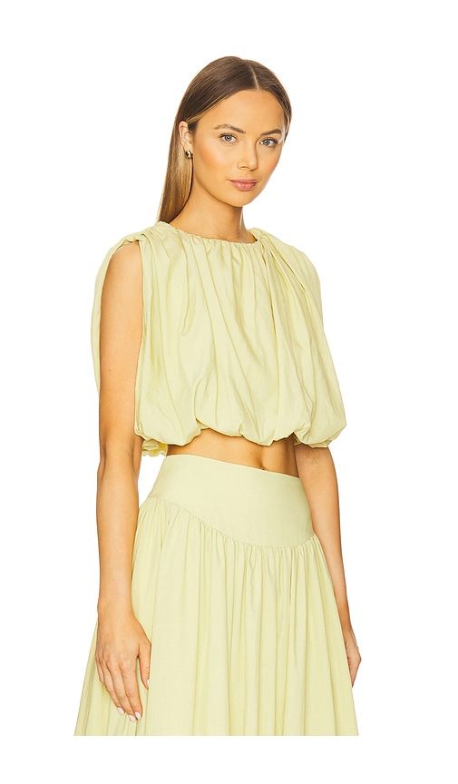 Nadira Bubble Top in Yellow. - size 0 (also in 2, 6) - NICHOLAS - Modalova