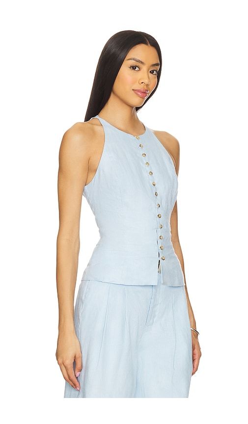 Sancia Tank Top in Baby Blue. - size 2 (also in 8) - NICHOLAS - Modalova