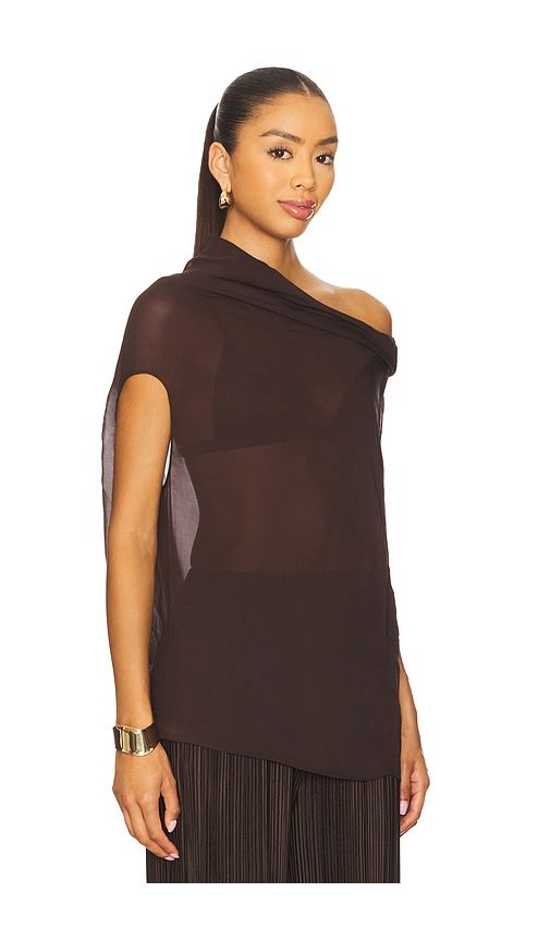 Ryanne Top in Chocolate. - size 0 (also in 4) - NICHOLAS - Modalova
