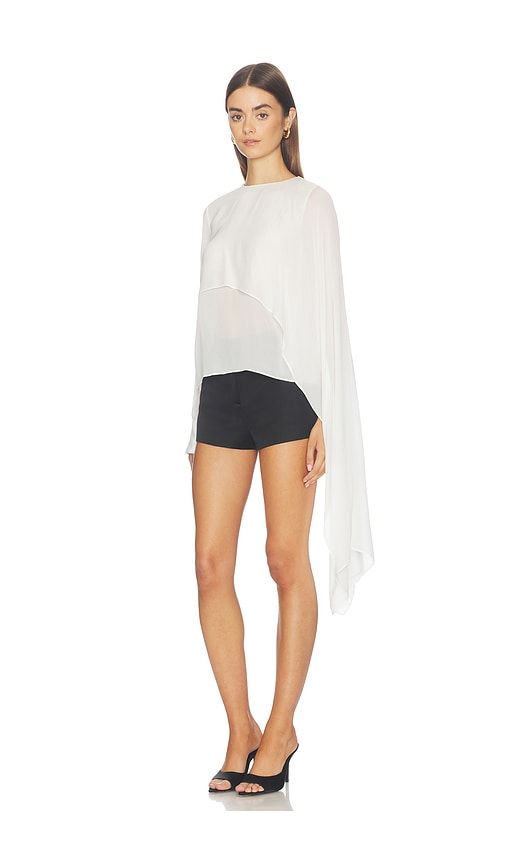 Flavia Top in White. - size 0 (also in 10, 2, 4, 6, 8) - NICHOLAS - Modalova
