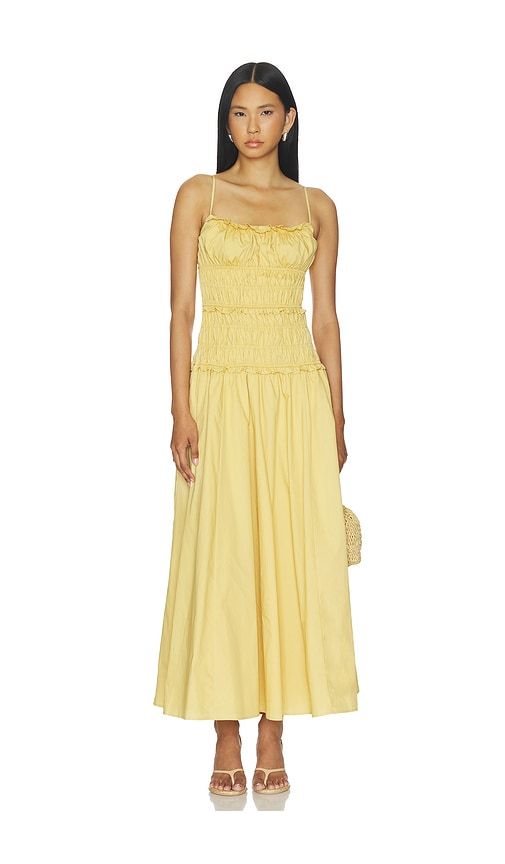 Dante Dress in Yellow. - size L (also in M, S, XS) - NIA - Modalova