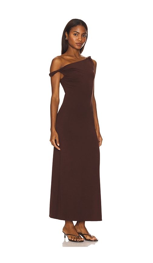 Carmella Dress in Chocolate. - size L (also in S, XS) - NIA - Modalova