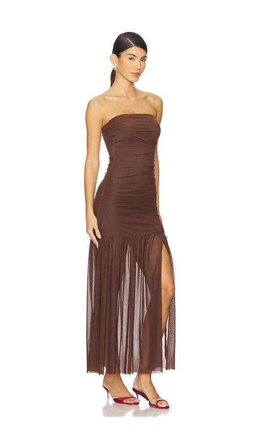 Nola Dress in Chocolate. - size M (also in S) - NIA - Modalova