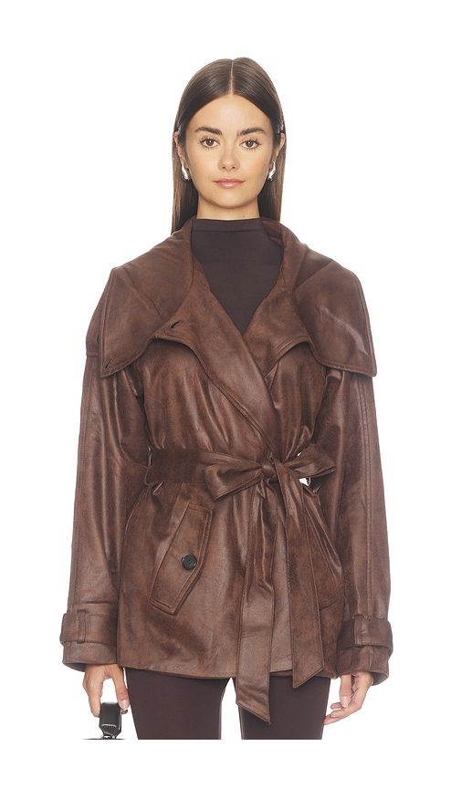 William Jacket in Chocolate. - size L (also in M, S, XL, XS) - NIA - Modalova