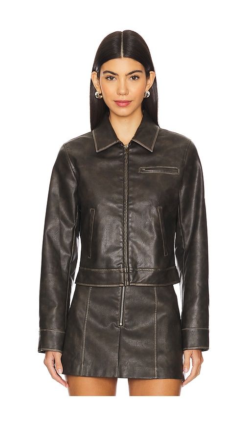 Dallas Jacket in Chocolate. - size L (also in M, S, XL, XS) - NIA - Modalova