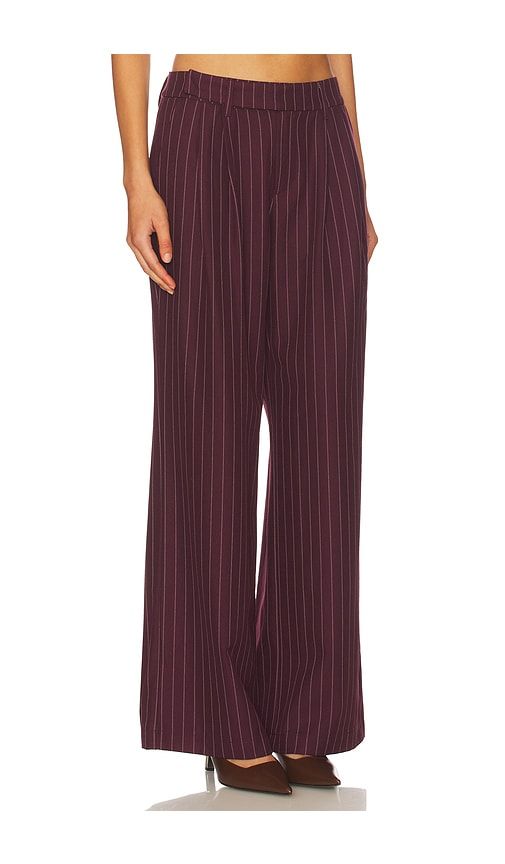 Kara Trouser in Burgundy. - size L (also in S) - NIA - Modalova