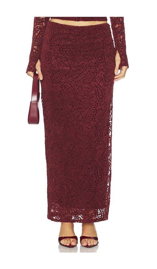 Selena Skirt in Burgundy. - size S (also in XS) - NIA - Modalova
