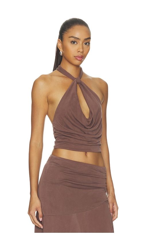 Lucia Top in Brown. - size L (also in M, S, XS) - NIA - Modalova