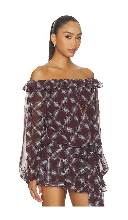 Lucero Top in Wine. - size S (also in XS, M, L, XL) - NIA - Modalova