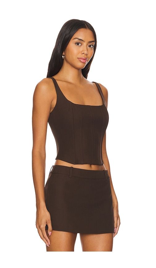 Serenity Top in Chocolate. - size S (also in L, XL, XS) - NIA - Modalova