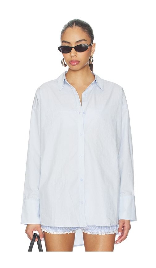 Bea Shirt in Baby Blue. - size M (also in S) - NIA - Modalova