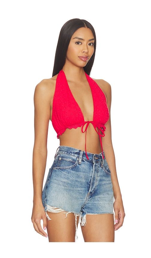 X REVOLVE Eyelet Halter Top in . - size L (also in M, S, XL) - NIA - Modalova