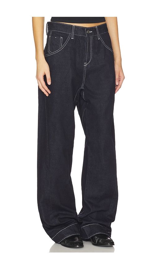 Worn Out Jeans in Navy. - size L (also in M, S, XL, XS) - NIIHAI - Modalova