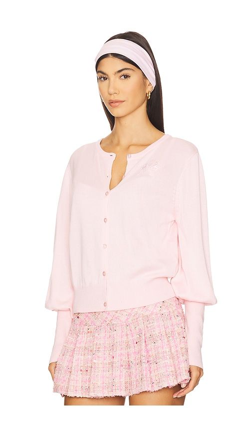 The Long Bubble Cardi in Pink. - size L (also in M, S, XL, XS) - NIIHAI - Modalova