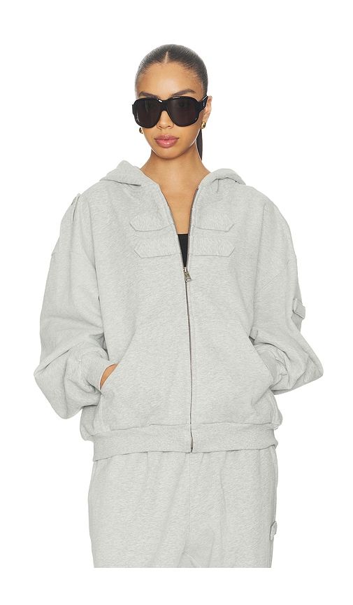 Cover Hoodie in Grey. - size M (also in S, XS) - NIIHAI - Modalova