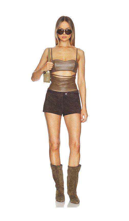 Lazer Cut Corset in . Size L. Also in M, S, XS - NIIHAI - Modalova