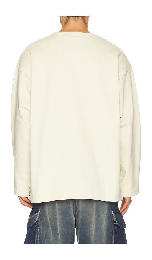 Nl Midweight Gfx Crew in Cream. - size L (also in M, S, XL/1X, XS) - Nike - Modalova