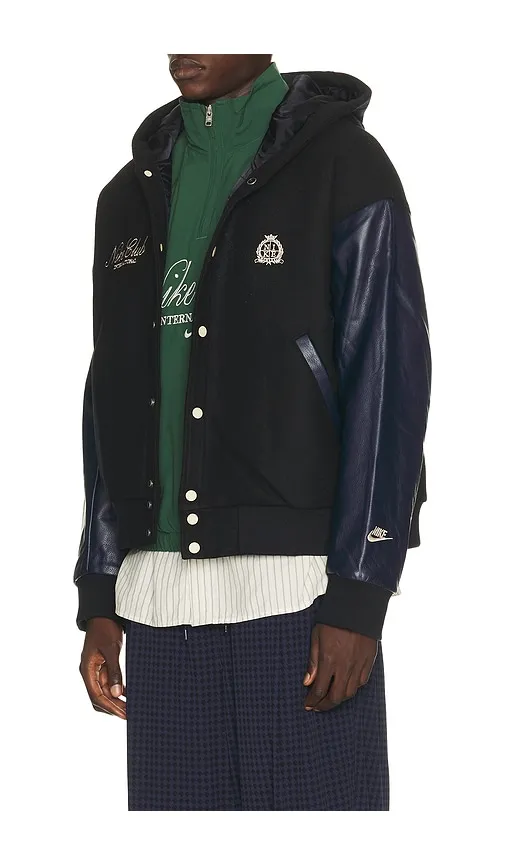Club Wool Varsity Jacket in . - size L (also in M, S, XL/1X, XS, XXL/2X) - Nike - Modalova