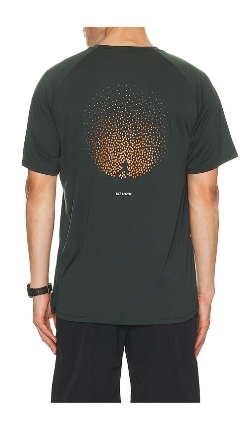 Dri-Fit Advanced Short-Sleeve Running Top in Dark Green. - size L (also in XL/1X) - Nike - Modalova