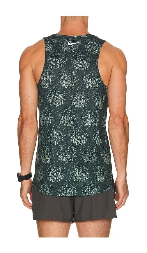 Dri-Fit Advanced Running Tank Top in Dark Green. - size M (also in S, XXL/2X) - Nike - Modalova