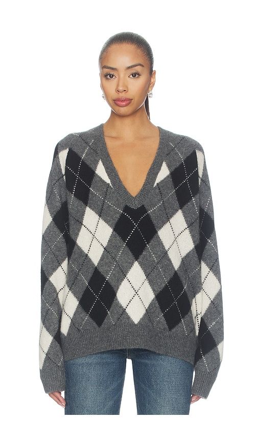 Feron Argyle Sweater in . - size L (also in M, S, XS) - NILI LOTAN - Modalova