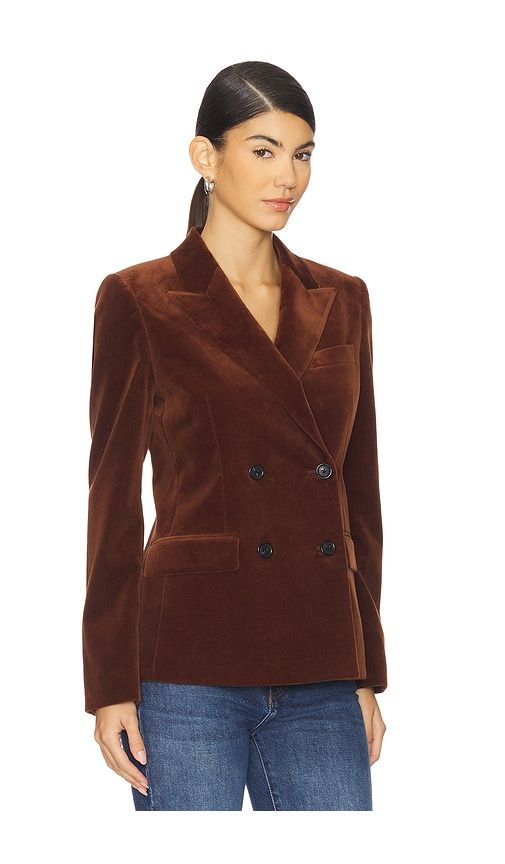 Veda Jacket in Brown. - size 0 (also in 10) - NILI LOTAN - Modalova
