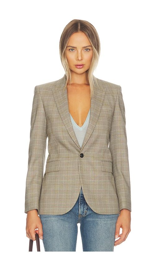 Anabel Tailored Jacket in Brown,. - size 0 (also in 2) - NILI LOTAN - Modalova