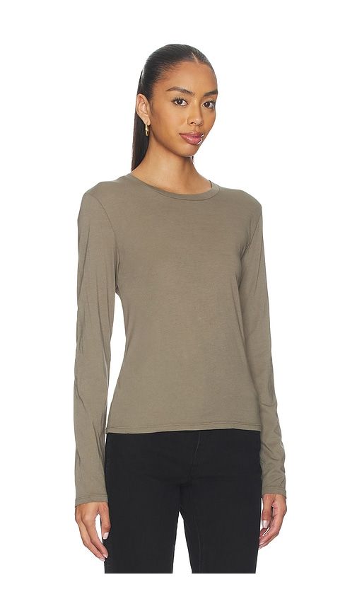 Simone Tee in Olive. - size M (also in S) - NILI LOTAN - Modalova