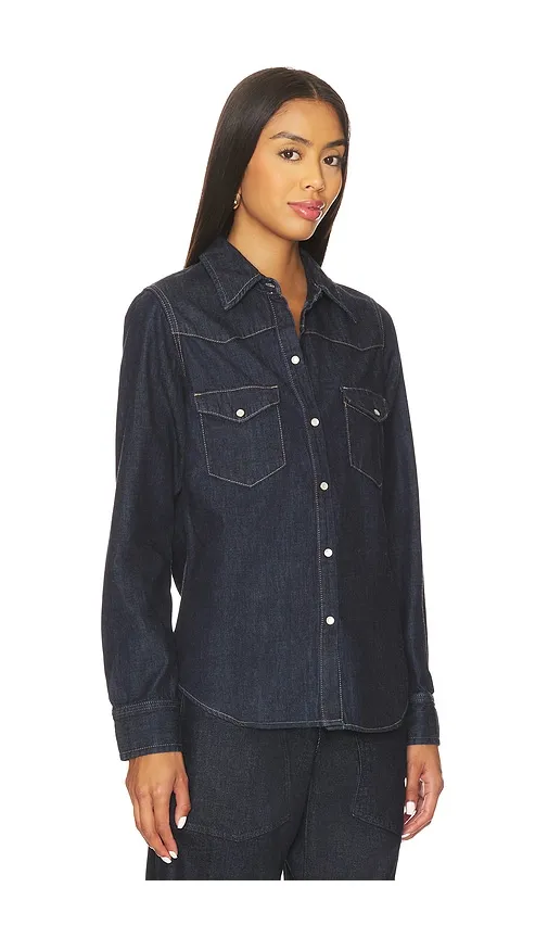 Travis Shirt in Blue. - size L (also in S, XS) - NILI LOTAN - Modalova