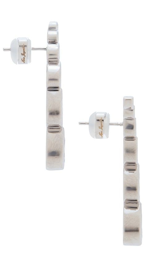 Cristalle Teardrop Earrings in Metallic - Nana Jacqueline - Modalova