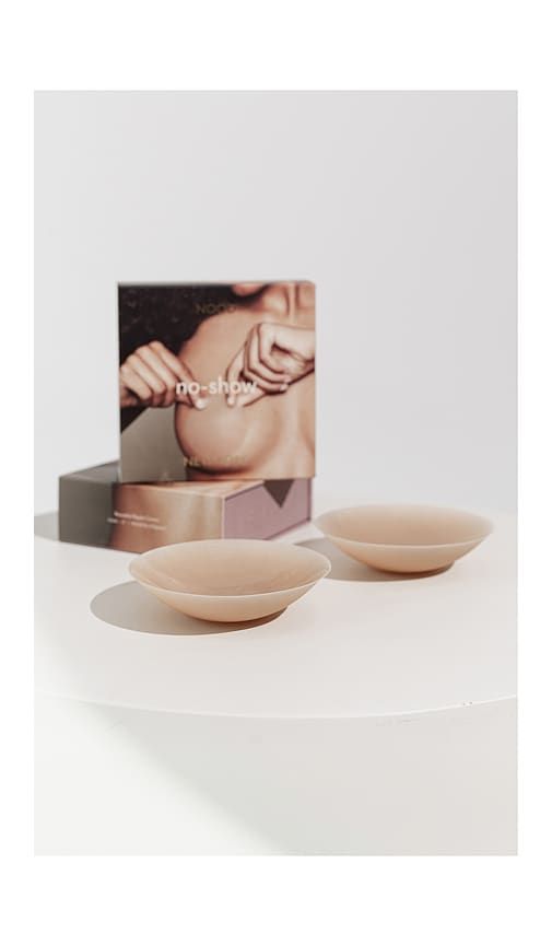 No-show Reusable Round Nipple Covers 3 Inch in Nude - NOOD - Modalova
