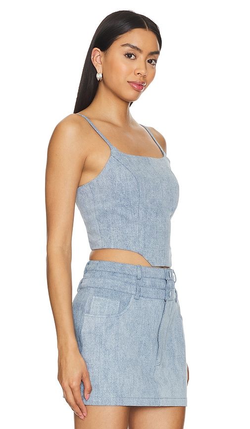 Bea Crop Top in -Light. - size XL (also in L) - Nonchalant Label - Modalova