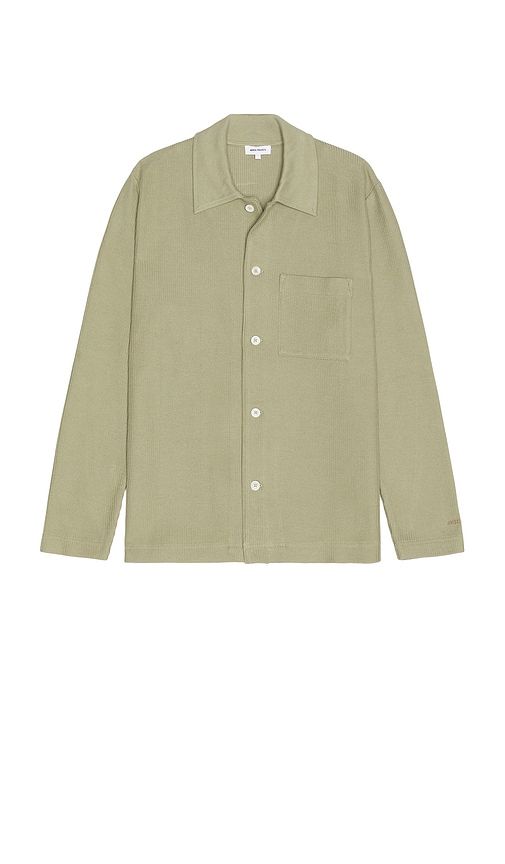 Jorn Double Face Shirt in Sage. - size L (also in M, S, XL/1X) - Norse Projects - Modalova